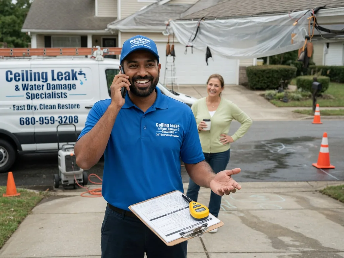 Ceiling Leak Cleanup Hurricane Mills, TN FAQs